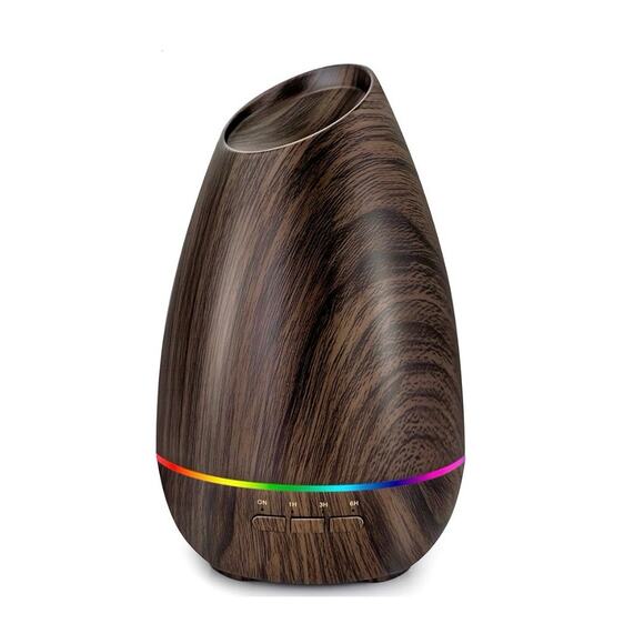 InnoGear Essential Oil Diffuser 400ml Aromatherapy Cool Mist Wood Grain - Picture 16 of 16